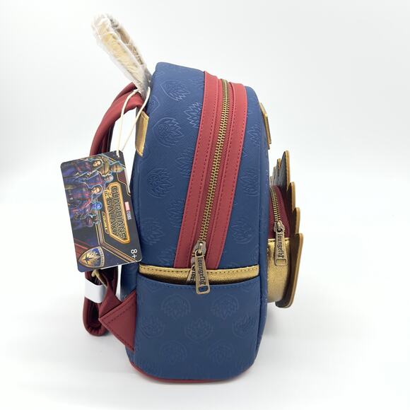 Loungefly Marvel Guardians of the Galaxy Vol. 3 Ravager Badge Mini Backpack NEW main image 9